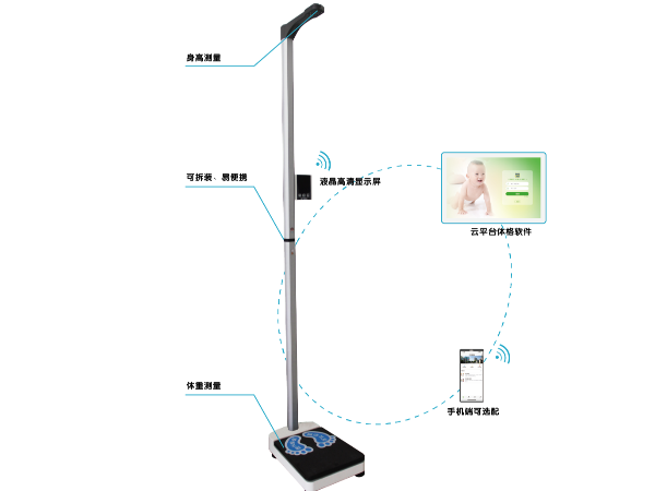 智能身高体重秤